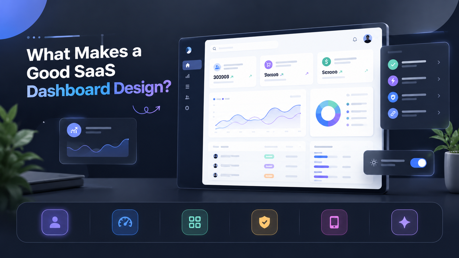 What Makes a Good SaaS Dashboard Design? A Complete Expert Guide
