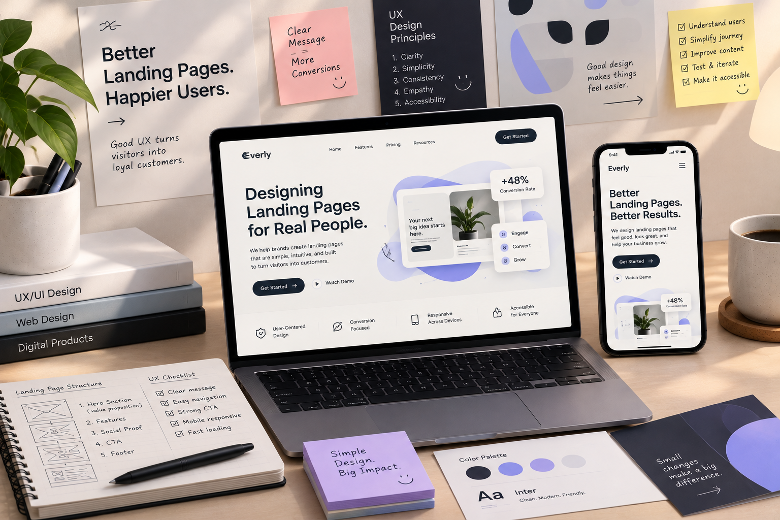 How Does UX Design Improve Landing Page Conversion?