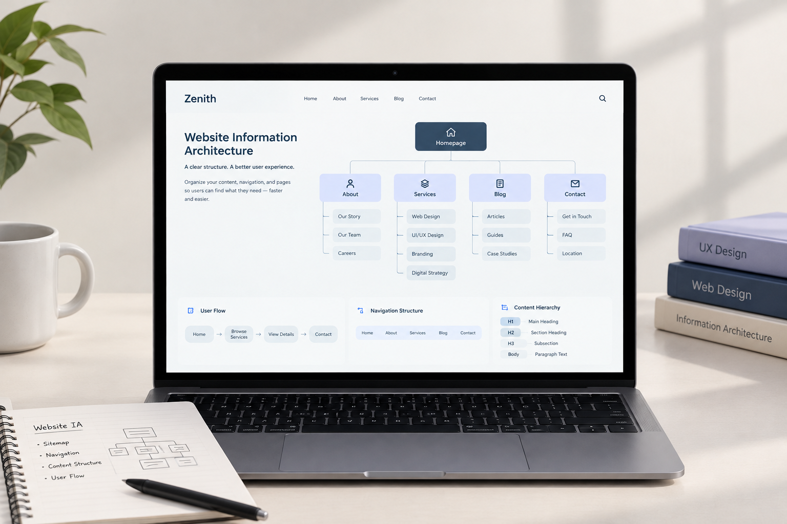 How Does Website Information Architecture Improve UX?